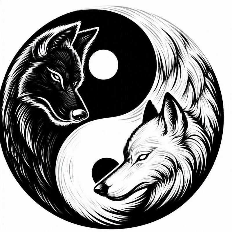 Yin Yang Taiji Metal Wall Art Decorative Sign