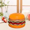 Hamburger Bowl and Plate Set Tableware Kitchen Stackable Dinner Dishes Ceramic Dinnerware for