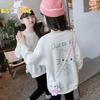 Girls Stylish Casual Sweatshirt Spring Autumn Fashionable Pullover Top For Kids