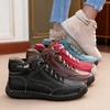 New  Autumn Handmade Leather Women Boots Design Sneakers Man Breathable Casual Softer Shoes Men Ankle Boots Outdoor Boats