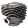 54mm Chainsaw Cylinder Piston Kit, Zinc Alloy Cylinder and Piston Assembly, Chainsaw Cylinder Replacement Parts, Fits 288  181 281 288 Chainsaw