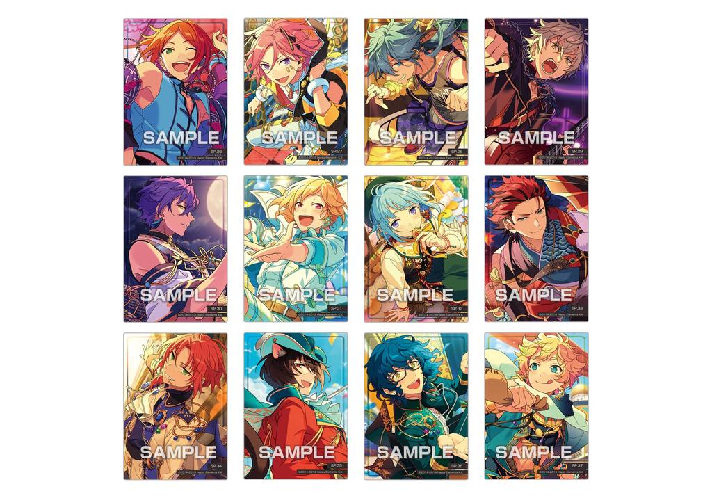 Ensemble Clear Card Collection Gum 2 BOX Stars!! 16-pack (Candy Toy)