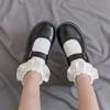 Cute Socks Lolita Lace Ruffle Design Cotton Socks for Women Girls Soft Cute Kawaii JK Skirt Accessories Lace Socks 1 Pair Black