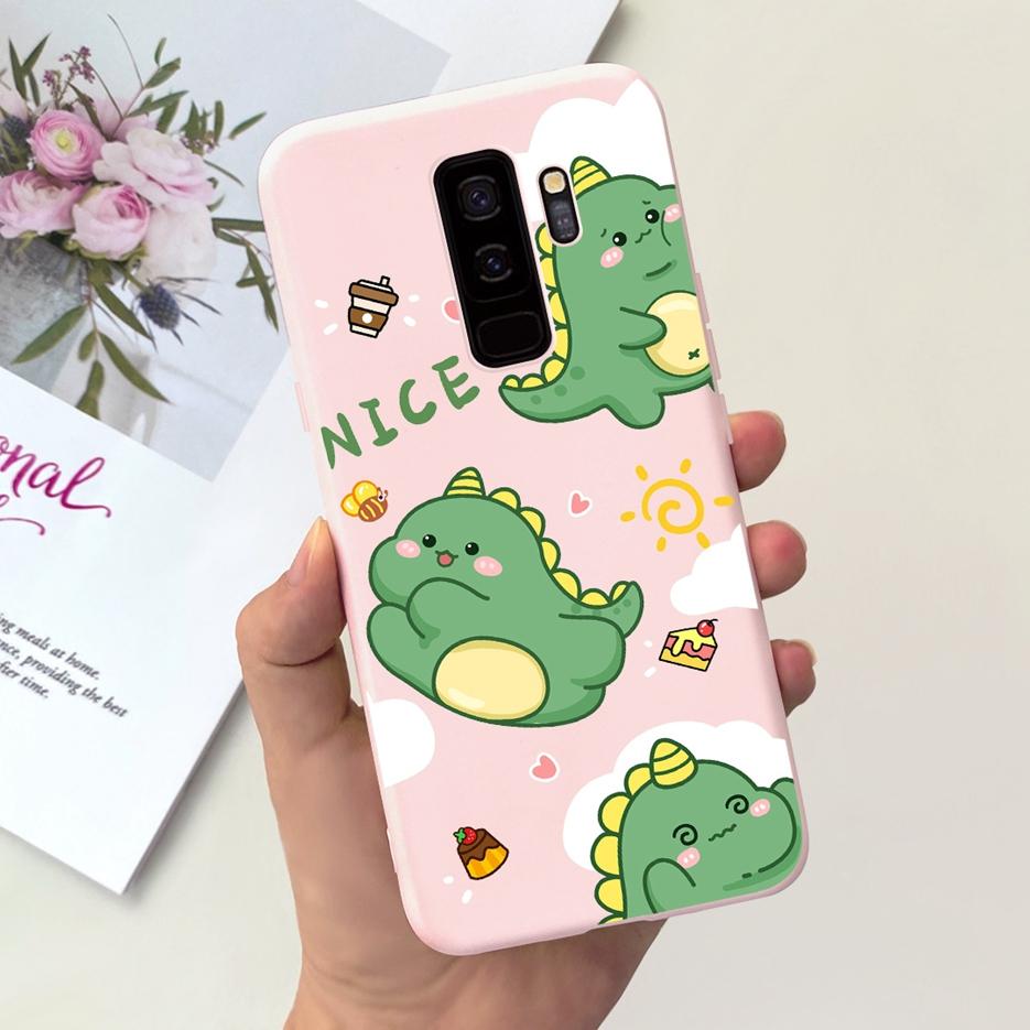 For Samsung Galaxy S9 Plus Case Cute Dinosaur Cartoon Cover Soft Silicone Phone Case For Samsung S9 Plus S9+ GalaxyS9 Back Cover