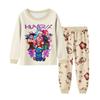 Children's Fashion Suit Skirt Round Neck Long Sleeve Top Pants
