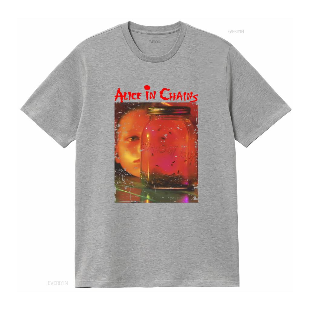 Alice In Chains Jar Of Flies T Shirt Front Back Print X Large Rock Band Merch vintage Washed designer clothes Stretched Stylish