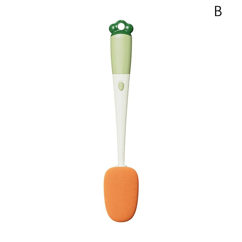 

Щетка для мытья чашек 3 в 1, длинная ручка, ленивая щетка для бутылок, очиститель для стекол, термос, щетка для мытья, кухонные аксессуары для чистки