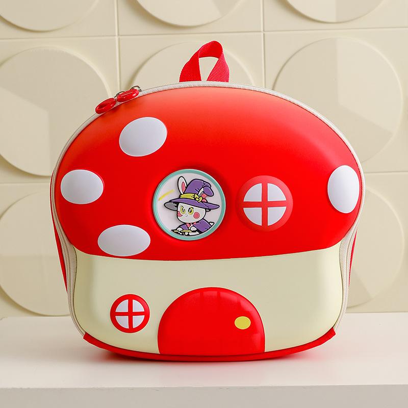 School bag mushroom small medium and small class children's bag baby cartoon love backpack
