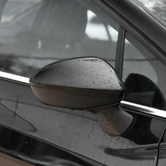 2PCS Rearview Mirror Cover Housing Shell Cap Black FOR Chevrolet Cruze 2017-