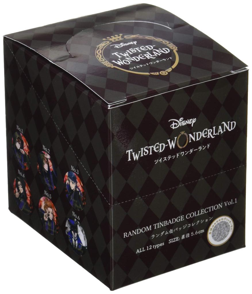 Small Planet Twisted Wonderland Ceremonial Outfit Blind Badge Collection 1 BOX APDS5728 [Complete Set] Vol. (12 Types)
