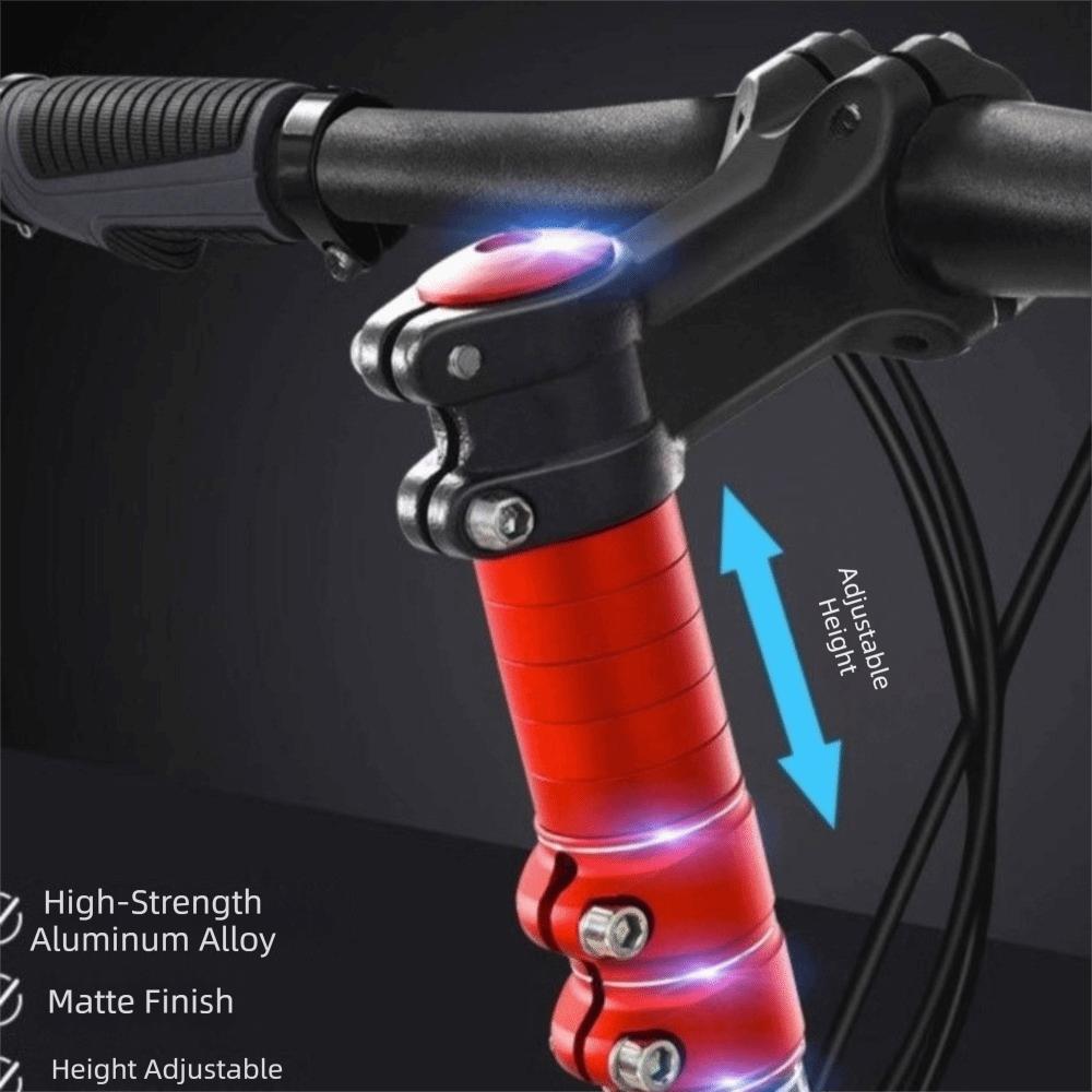 Ultralight Bicycle Seatpost Aluminum Alloy Black Bicycle Handlebar Extension Durable Riser Bike Seat Post Seat Tube MTB