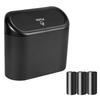 2 Packs Mini Car Trash Can Bin With Lid And 150Pcs Trash Bags,Car Trash Can Bin,Car Garbage Trash Can Storage For Front Back Seat Accessories (2)…