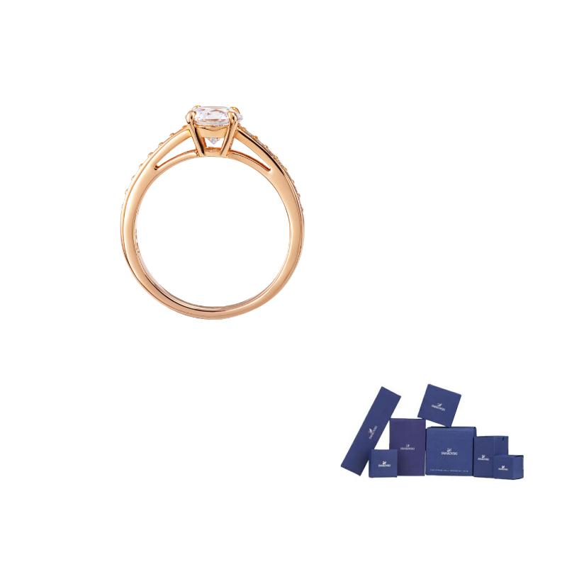 Swarovski Stilla Attract Round Ring 55-Original brand box