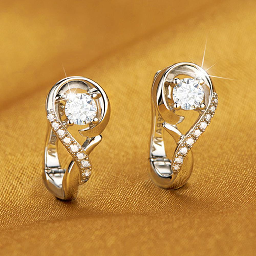 

Korean Fashion Classic Silver-tone Musical Note Tassel Earrings for Women золотий