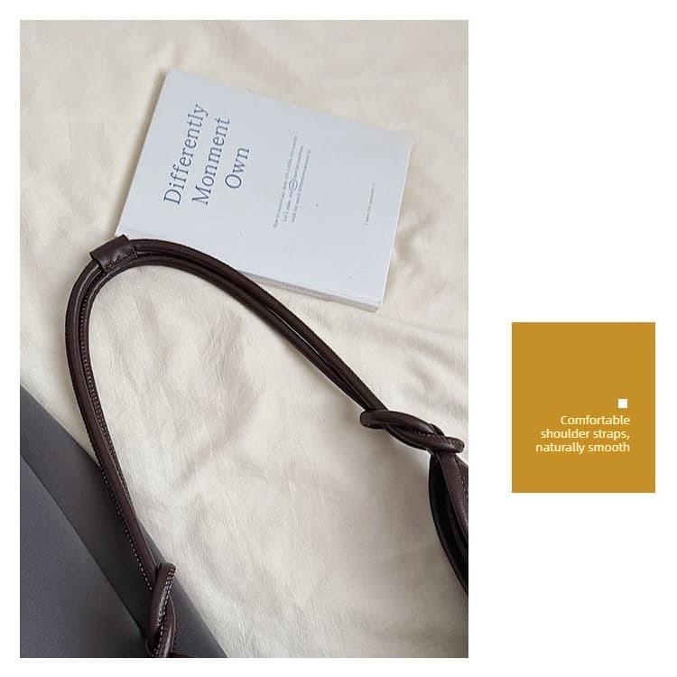 Women's Soft Leather Underarm Bag Handbag