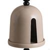 Facial Napkin Box Paper Dispenser with Pallet Freestanding Tissue Case Storage for