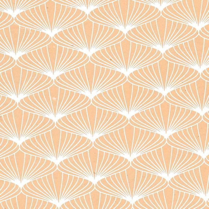 Papier 50*70 100g Papertree - Eileen Nude/Blanc - Lot de 10 feuilles