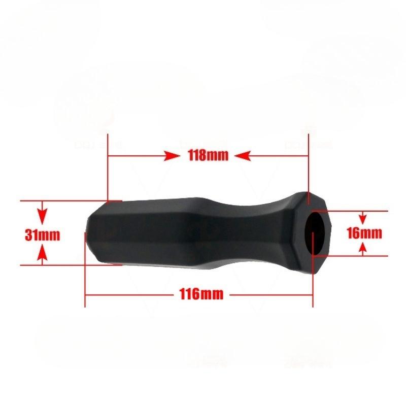 5529 Octagonal Plastic Handle, Foosball Table Accessory for Adults, Replacement Plastic Grip for Table Football Machine