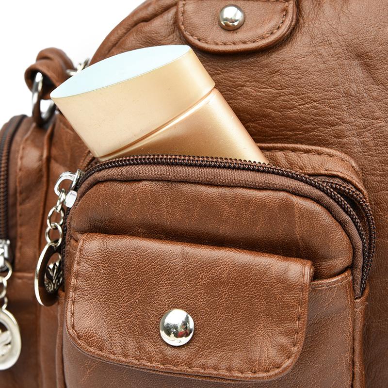 Women's Shoulder Bag Soft Leather Tote Bag Mother Bag