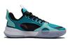 Li Ning All City 10 Youth Edition Wade Slip Resistant Abrasion Resistant Low Top Children's Basketball Shoes Blue Black ABPS009-4