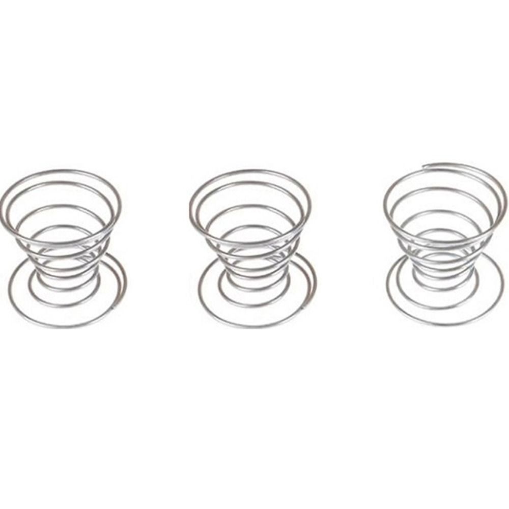 3Pcs/set Spring Wire Spring Base Holder Pineapple Base Spring Wire Egg Tray  Home Decor