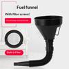 2-in-1 Betankungstrichter mit Sieb Ausgießer für Öl Wasser Kraftstoff Benzin Diesel Benzin für Auto Auto Motorrad Fahrrad LKW ATV