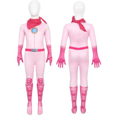 Halloween Princess Brigitte Cosplay Onesie Battle Suit Cos Nintendo Children's Show Costume Mario
