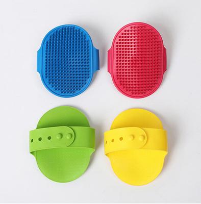 Dog Cat Bath Brush Pet Comb Rubber Glove Hair Fur Grooming Massaging Massage Glove Pet Shower Dog Brushes Drop Shipping