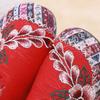 Winter Embroidery Shoes Plus Velvet Warm Women Cotton Flats Retro Chinese Ethnic Style Old Non-slip Old Beijing Cloth Shoes Gift