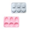 Mousses Cake Mold 6Cavity Madeleine Silicone Mold  Bakings Tool Easy To Clean
