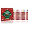Torvikx DIY Christmas Nail Art Graffiti Pen - Fine Tip, Highly Pigmented, Smudge-Proof Nail Painting Pen