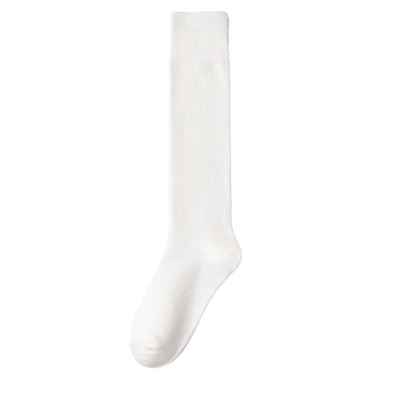 Female Spring and Autumn Cotton Pressure Thin Leg Long Leg Socks