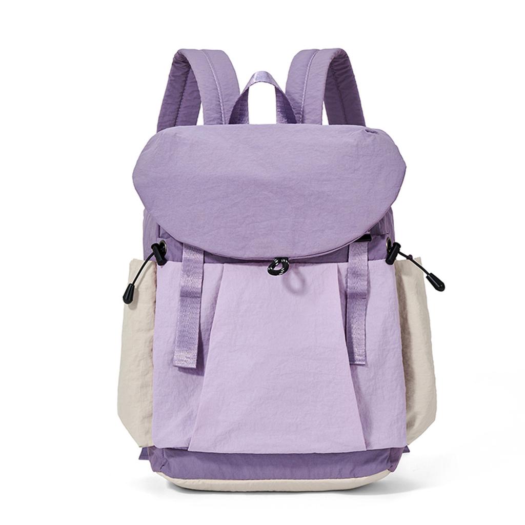 Schoolbag light luxury schoolbag junior high school students lightweight burden reduction waterproof large capacity high school students college