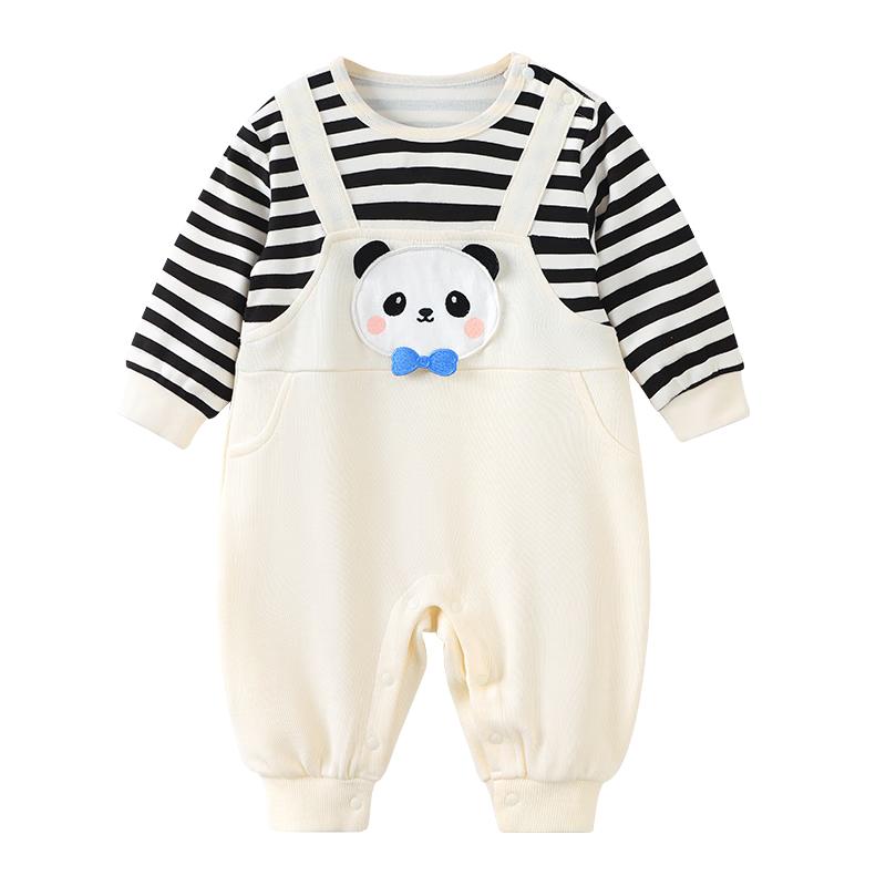 Youqi Baby Faux Two-Piece Romper 80
