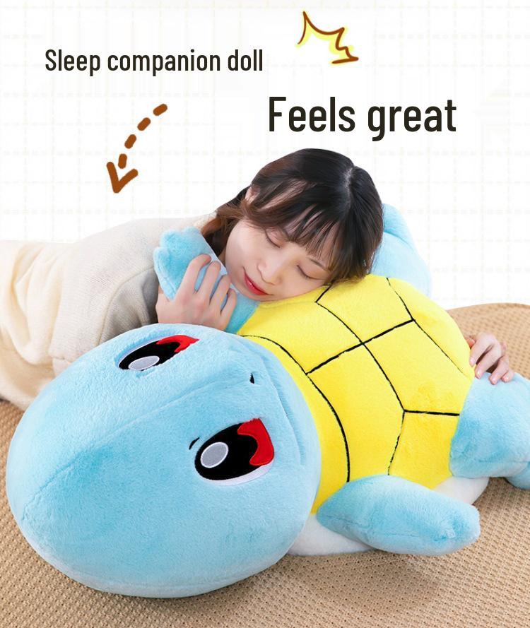 Adorable Squirtle Plush Turtle Toy - Cute Pokemon Stuffed Doll
