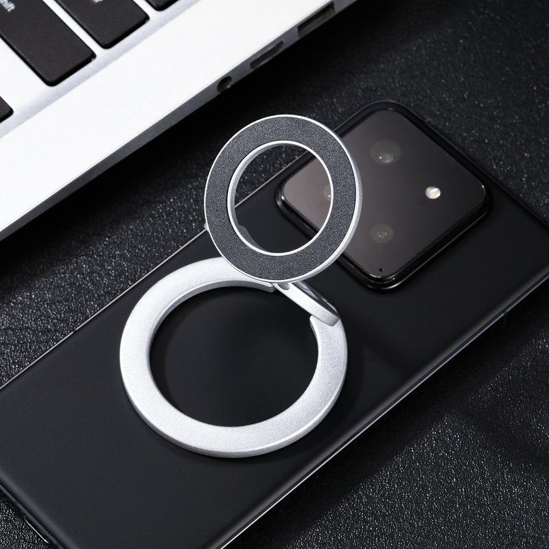 Foldable Magnetic Phone Stand: Double-Sided, Super Strong Magnet for Desktop