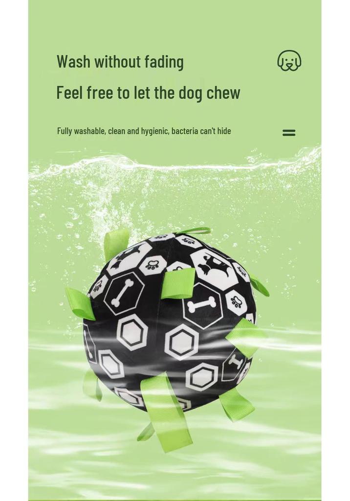 Self-Entertainment Bite-Resistant Dog Toy Ball for Collies, Labradors, Corgis & More