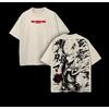 ONE PUNCH-MAN Saitama Graphic T-shirt Manga Print Vintage Washed Oversized T Shirt Men Women Clothing Cotton Short Sleeve Tee