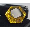 Natural Yellow Citrine Hexagon Cut 15-17 Ct Beautiful Certified Loose Gemstone