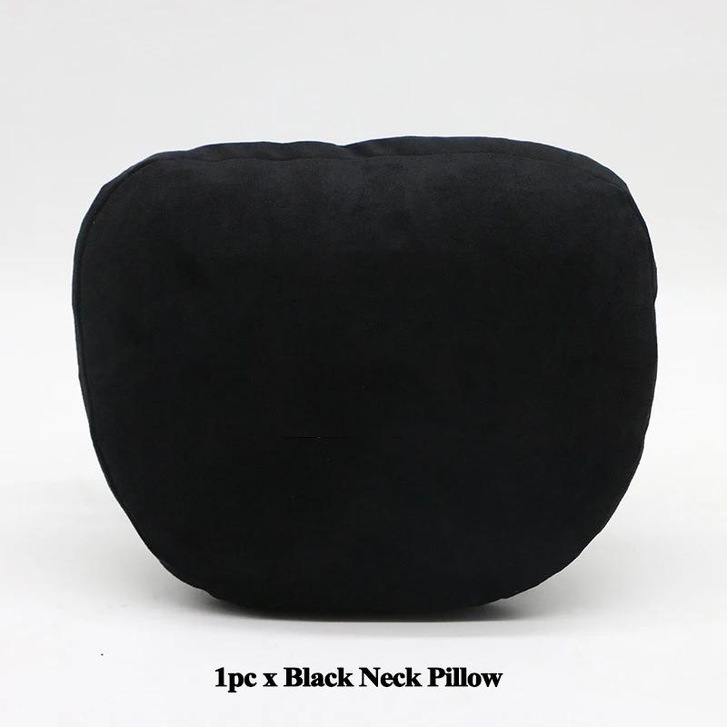 For Tesla Model 3 Model Y Car Seat Headrest Neck Pillow Model S Model X Soft Comfort Memory Cushion Protect Cover Accessories