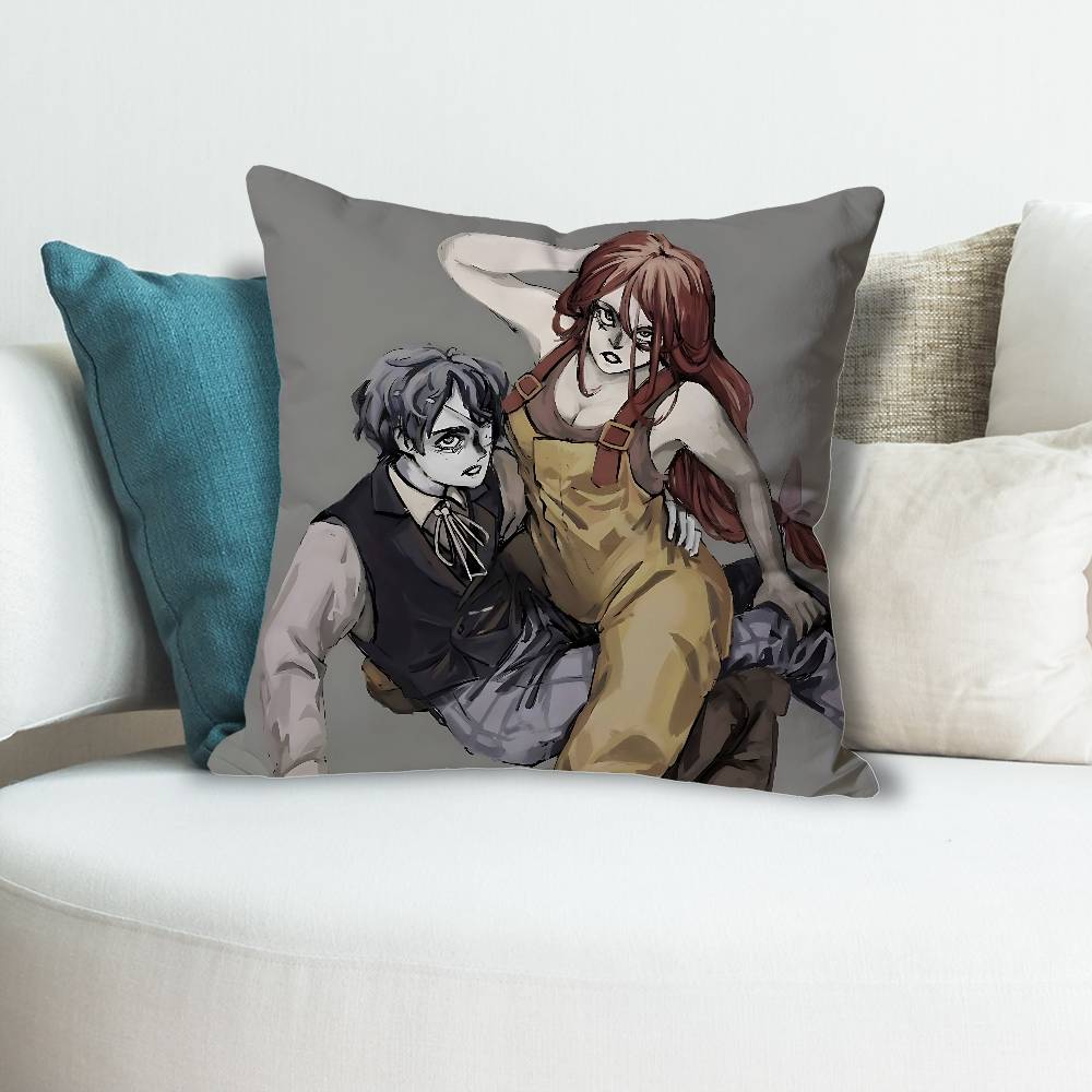 Game FFear And HHunger Anime Celebrity Merchandise AllMatch Printed Pillow Case Sofa Car Office Room Decoration Protector