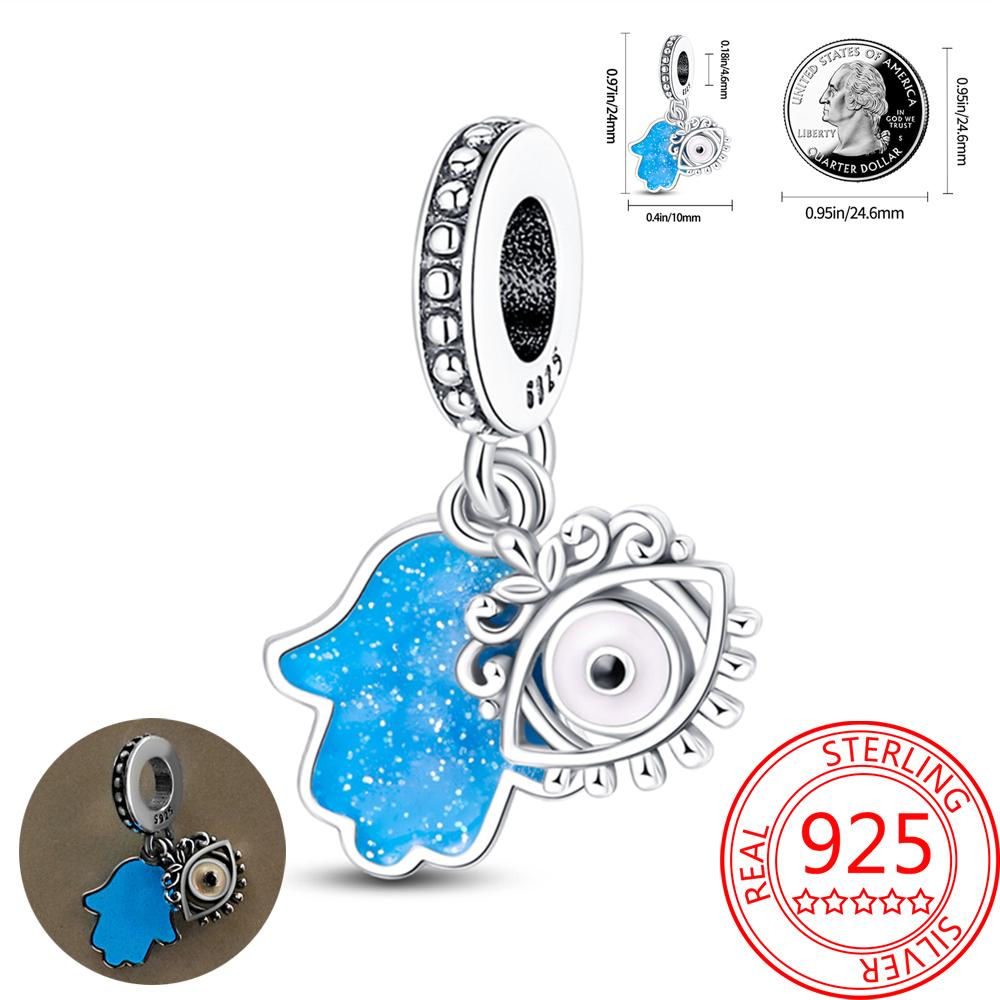 Noctilucent Copper Marine Organism Flowers Firefly Star Moon Build Pendant Bead Fit Bracelet Necklaces Party Gifts
