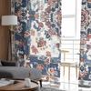 Bohemian Retro Patterns Sheer Curtains for Kids Bedroom Living Room Voile Window Curtains Tulle Drapes