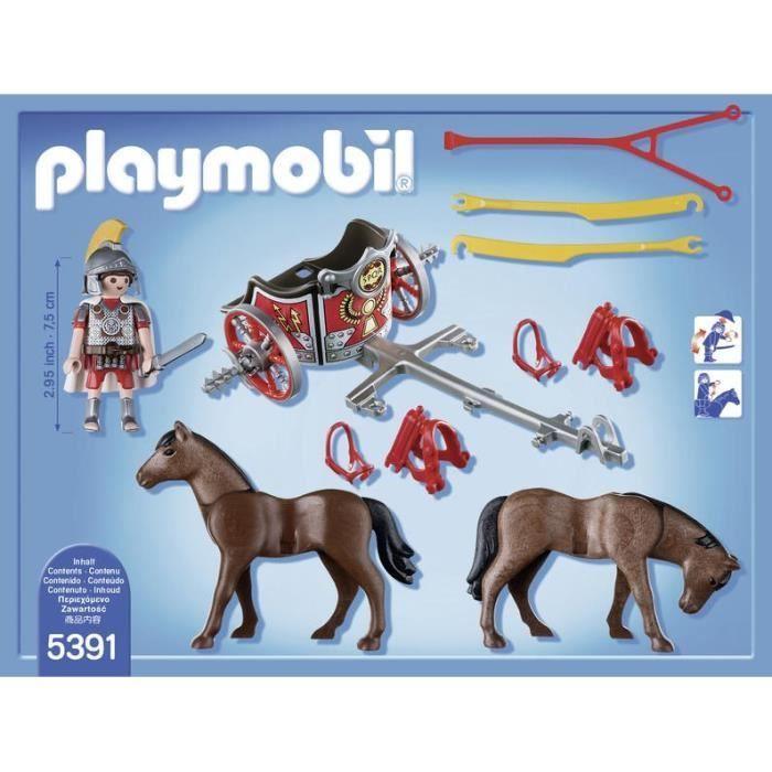 PLAYMOBIL - Char Romain avec Tribun - History