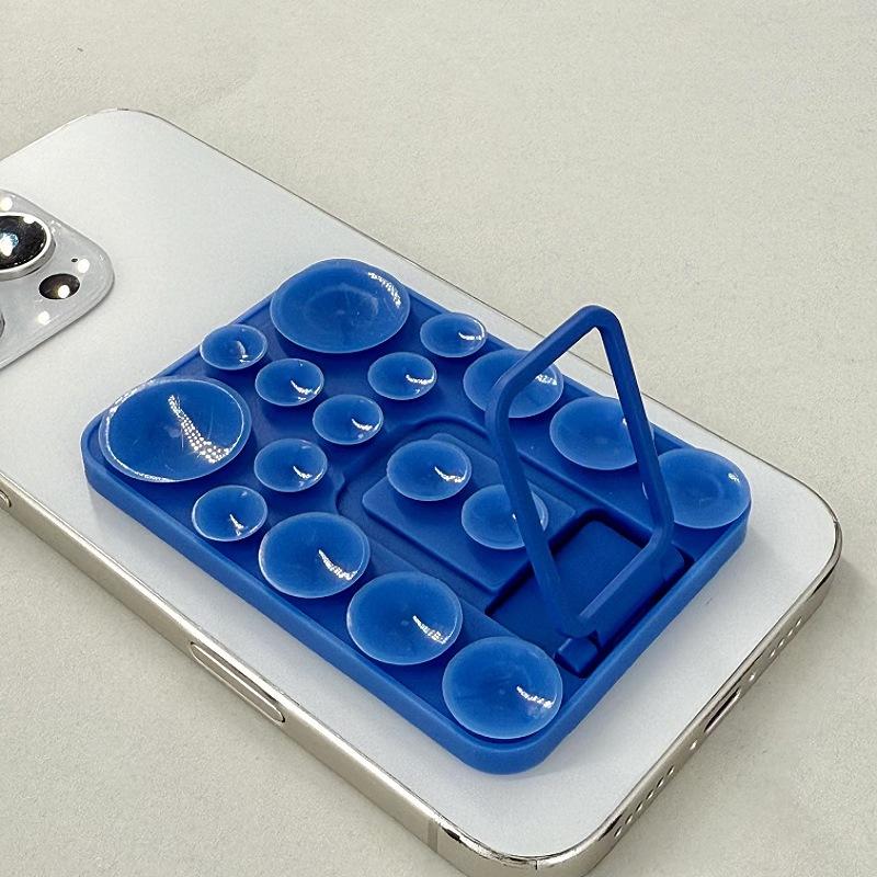 Multi-Functional Silicone Folding Suction Cup Phone Stand & Anti-Slip Back Sticker