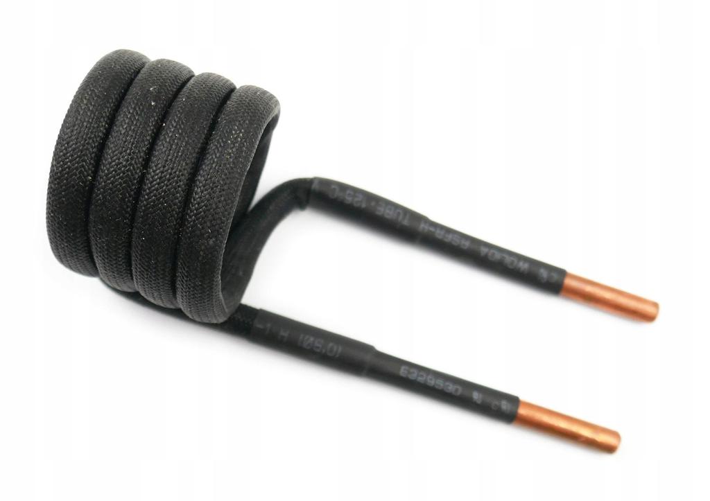 Cewka indukcyjna do podgrzewacza indukcyjnego śr 28mm dł 115mm cewka prosta