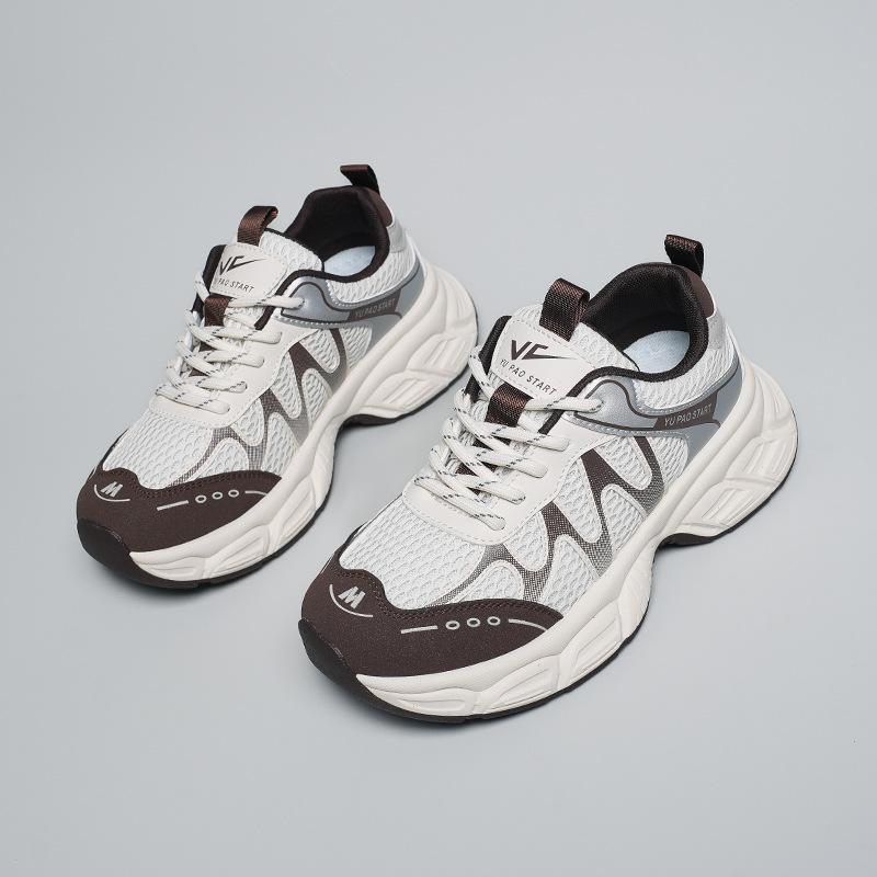 Four Seasons New Platform Mesh Daddy Shoes Comfortable Sneakers