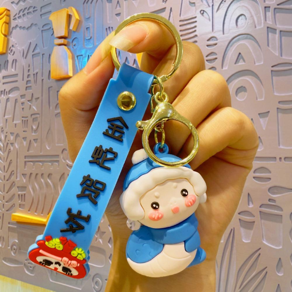 Collection Blush Snake Pendant Jewelry Zodiac Snake Year Key Ring  Car Key Accessories