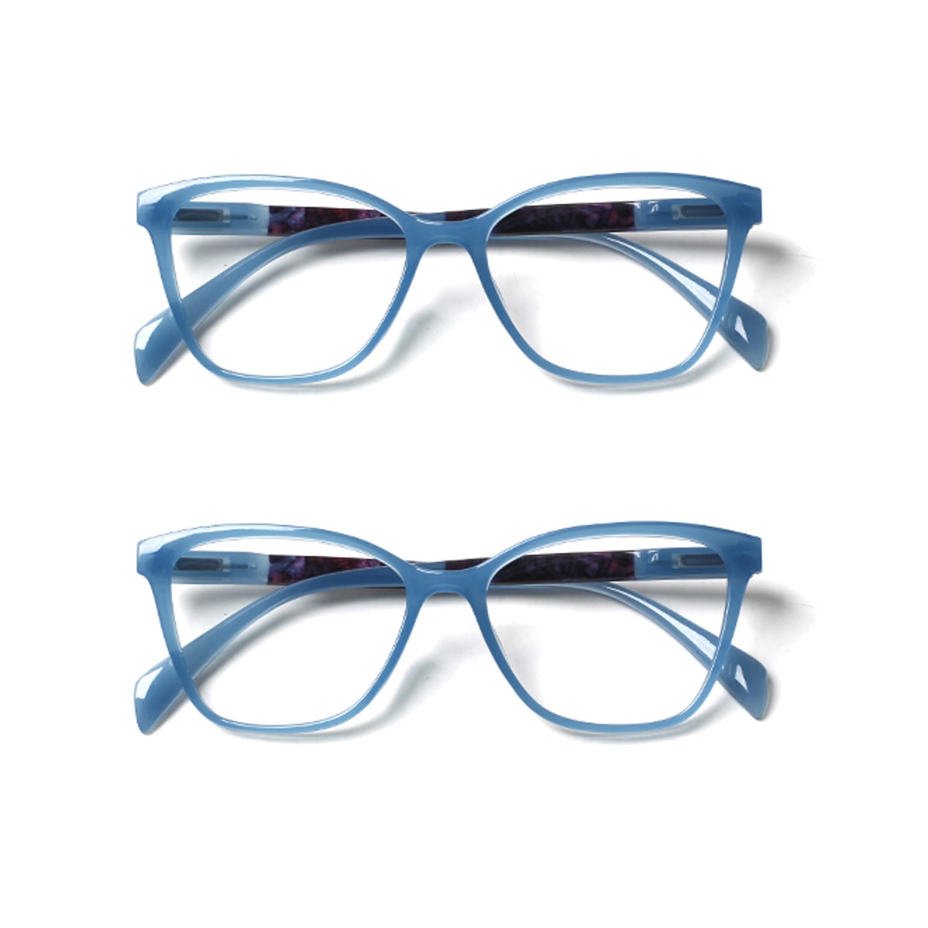 

TUREZING Reading Eyeglasses for Female Male HIGH-DEFINITION Lens Spring Hinge Fresh Lightweight Color Presbyopic Eyewear 2.75