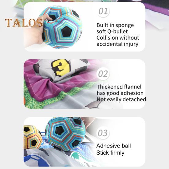 Gry Piłkarskie dla Dzieci Zestaw do Gry Piłkarskiej dla Chłopców Mata do Piłki Nożnej Do Hal z Obszarami Celowymi Ćwicz Strzelanie Popraw Umiejętności Prezenty Piłkarskie dla Dzieci